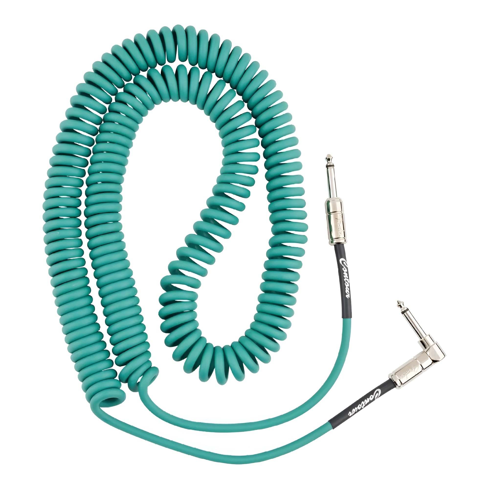 Fender Contour Düz/L Uç 9 Metre Sherwood Green Enstrüman Kablosu
